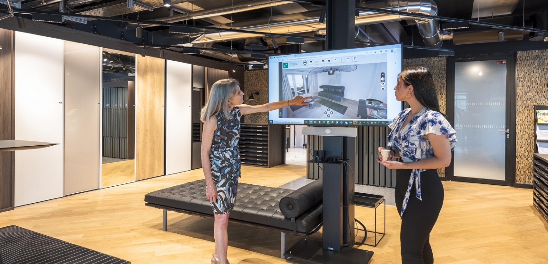 showroom BNP Paribas Immobilier visite immersive
