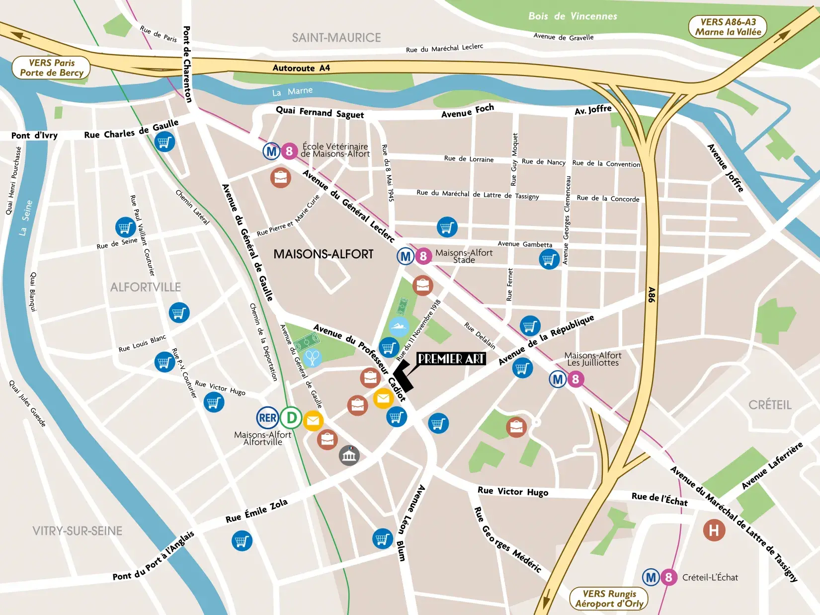 Maisons-Alfort Premier Art Plan
