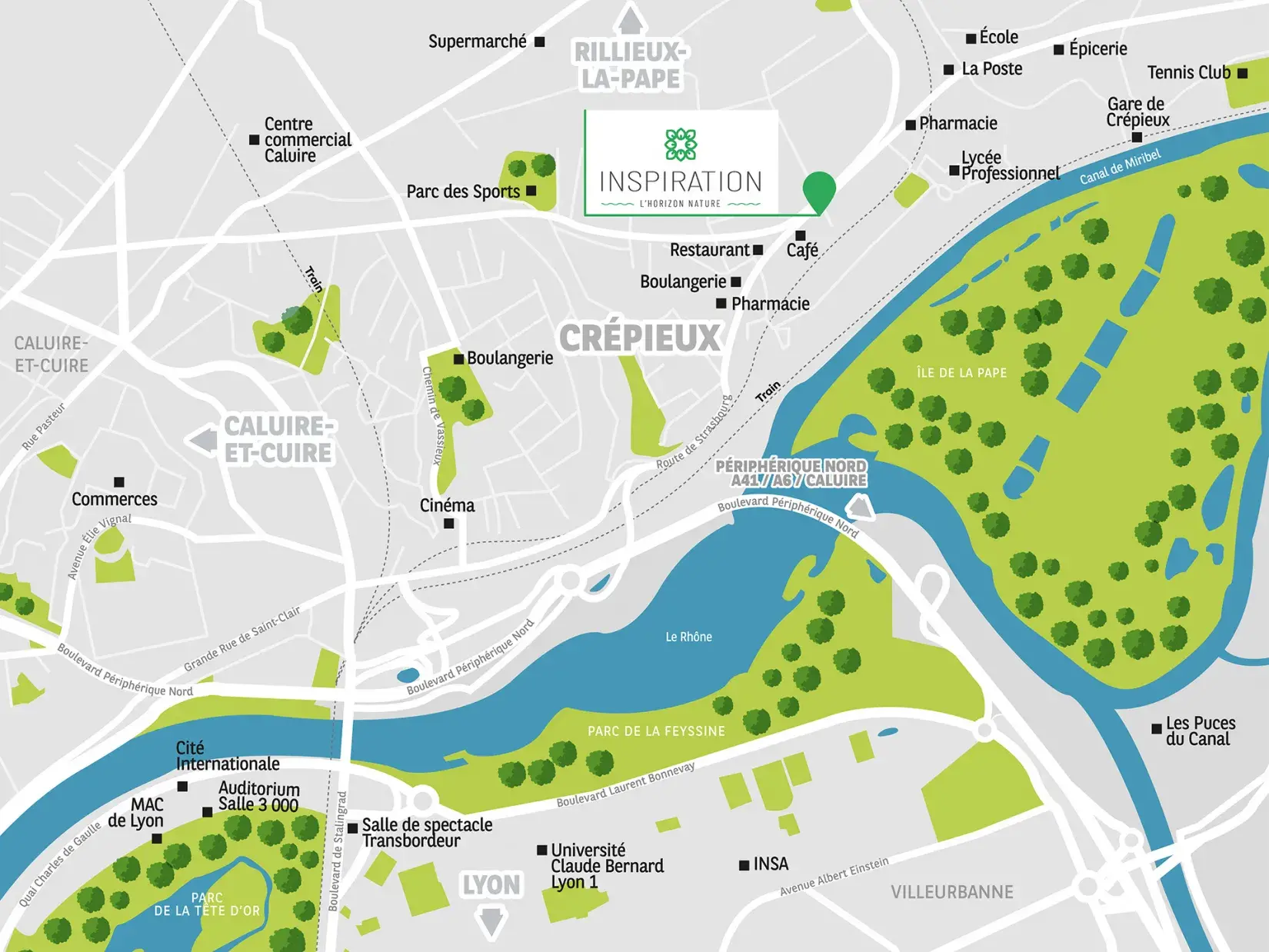 Rillieux-la-Pape Inspiration plan