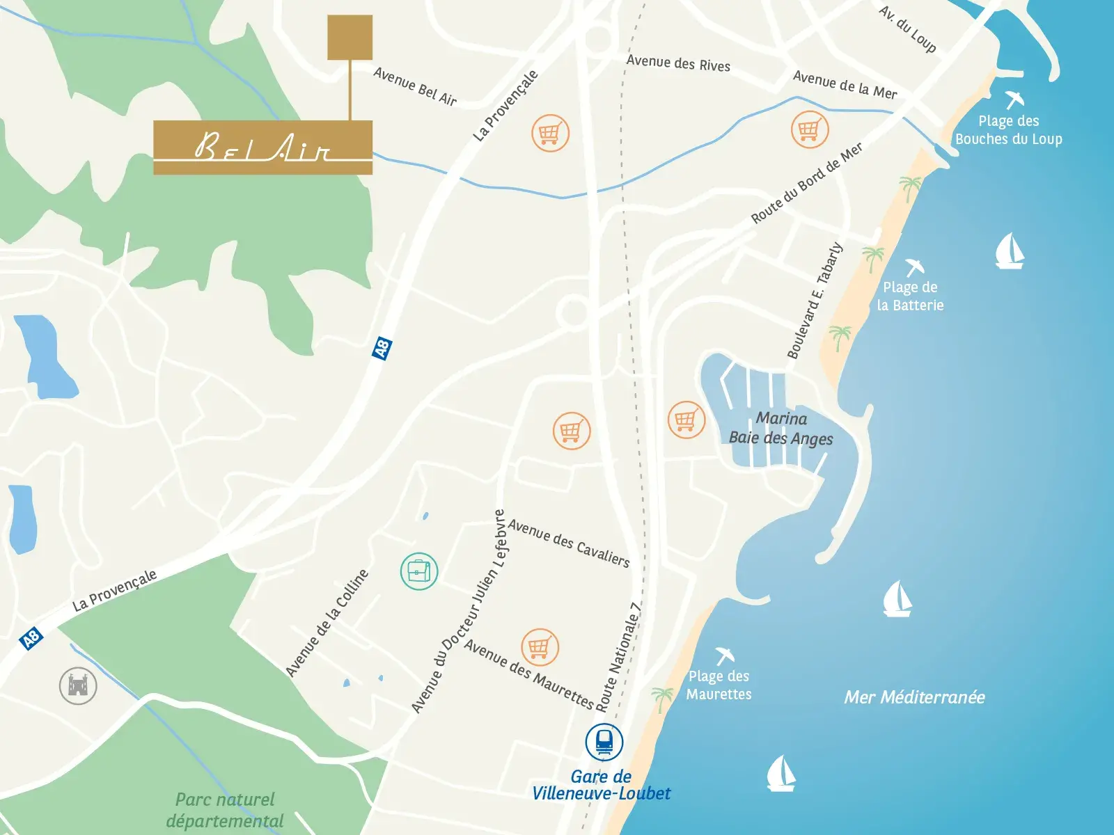 Villeneuve-Loubet Bel Air