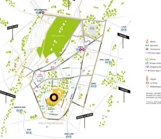 Bagneux O'Mathurins Plan