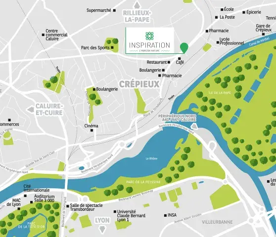 Rillieux-la-Pape Inspiration plan