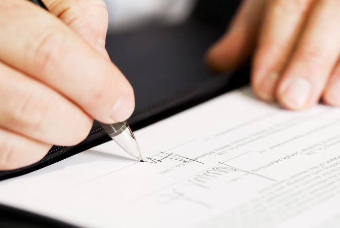 La signature de l’acte authentique